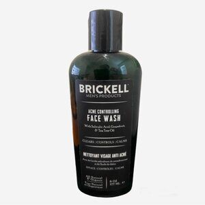 Brickell Men's Face Wash acne controlling face wash